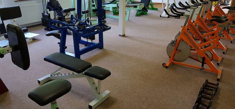 Športová hala s fitness časťou pri penzióne*** San André (I.)