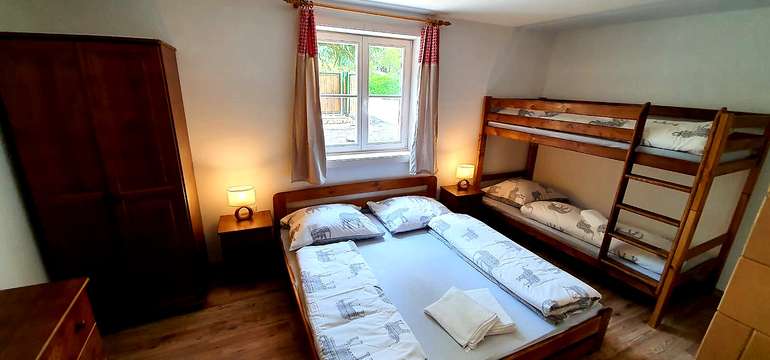Apartmán na 1. podlaží s 3 spálňami