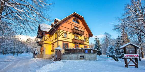 Vila Park*** s nádherným výhľadom na panorámu tatranských štítov/Vysoké Tatry - Tatranská Lomnica