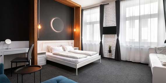 Štýlové ubytovanie v Bohem Prague Hotel s chutnými raňajkami a v blízkosti MHD/Praha 5 - Smíchov