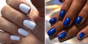 Gél lak s manikúrou v novootvorenom salóne