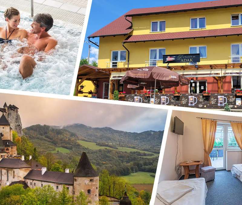 Oravský hrad, AquaRelax Dolný Kubín, Kubínska Hoľa - tipy na zážitky počas pobytu