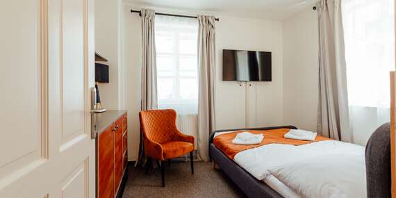 Renomovaný Hotel Glaus s raňajkami a možnosťou privátneho wellness/Banská Štiavnica