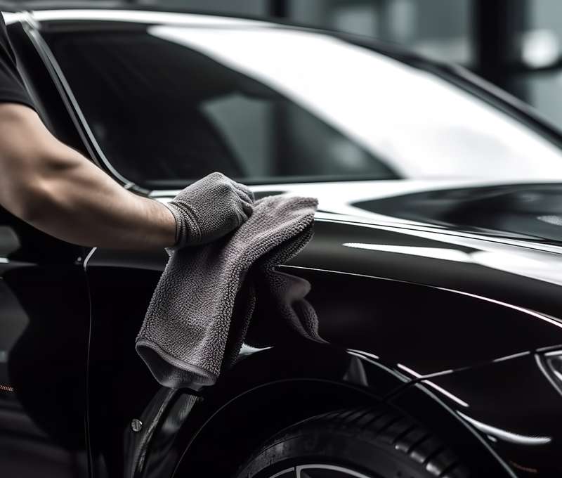 Jarný detailing alebo umytie exteriéru a interiéru vozidla