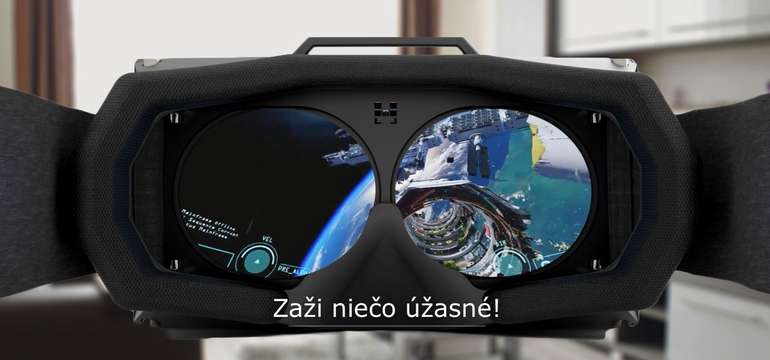 Nechaj sa vtiahnuť do virtuálnej reality