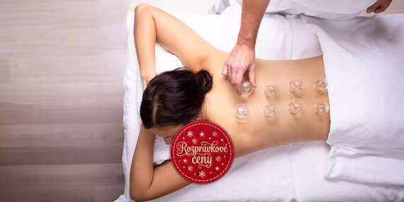 EXTRA CENY: Klasická masáž a tradičná čínska terapia bankovania v Salóne Beauty Ewei / Nemšová