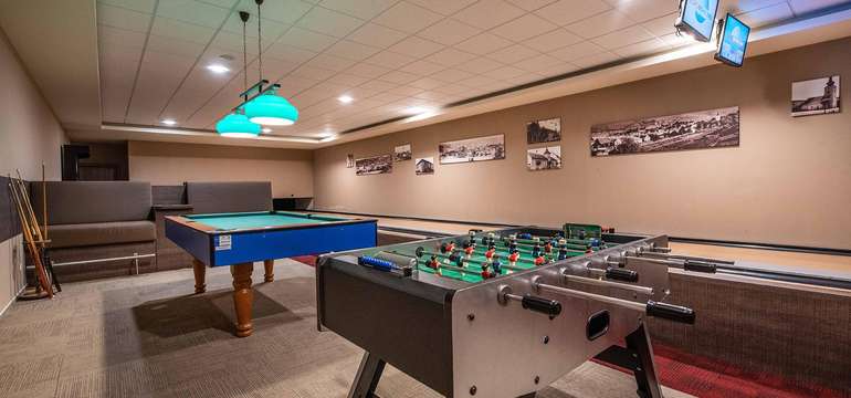 Společenská místnost v AQUA SPORT HOTEL***