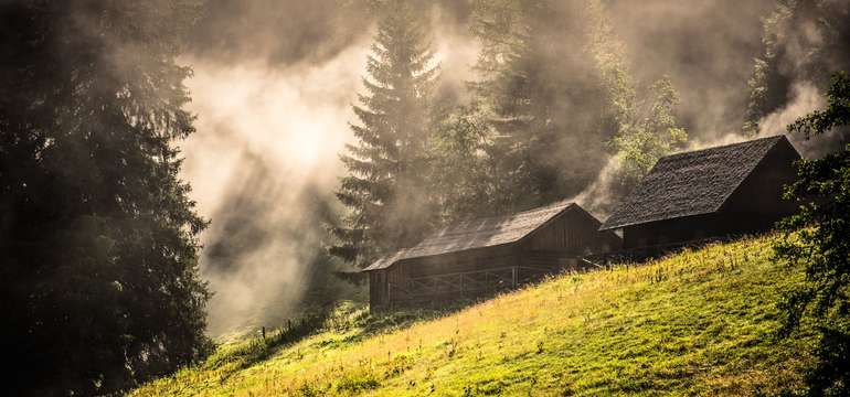 Z hotela Helenenburg v alpskom stredisku Bad Gastein to nemáte ďaleko k podobným výhľadom
