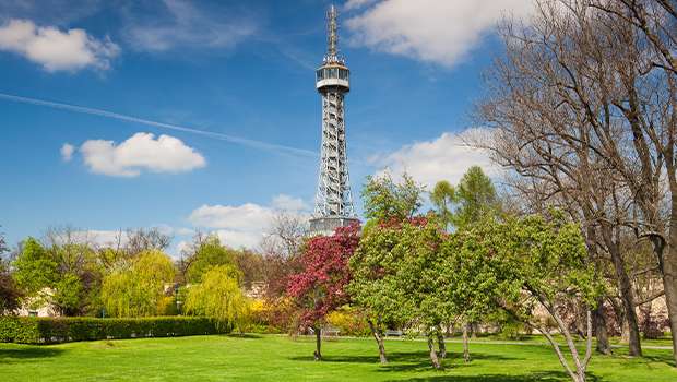 Petřínska rozhľadňa v Prahe