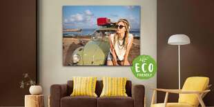 Fotoobraz na ekologickom plátne z bavlny v rôznych rozmeroch