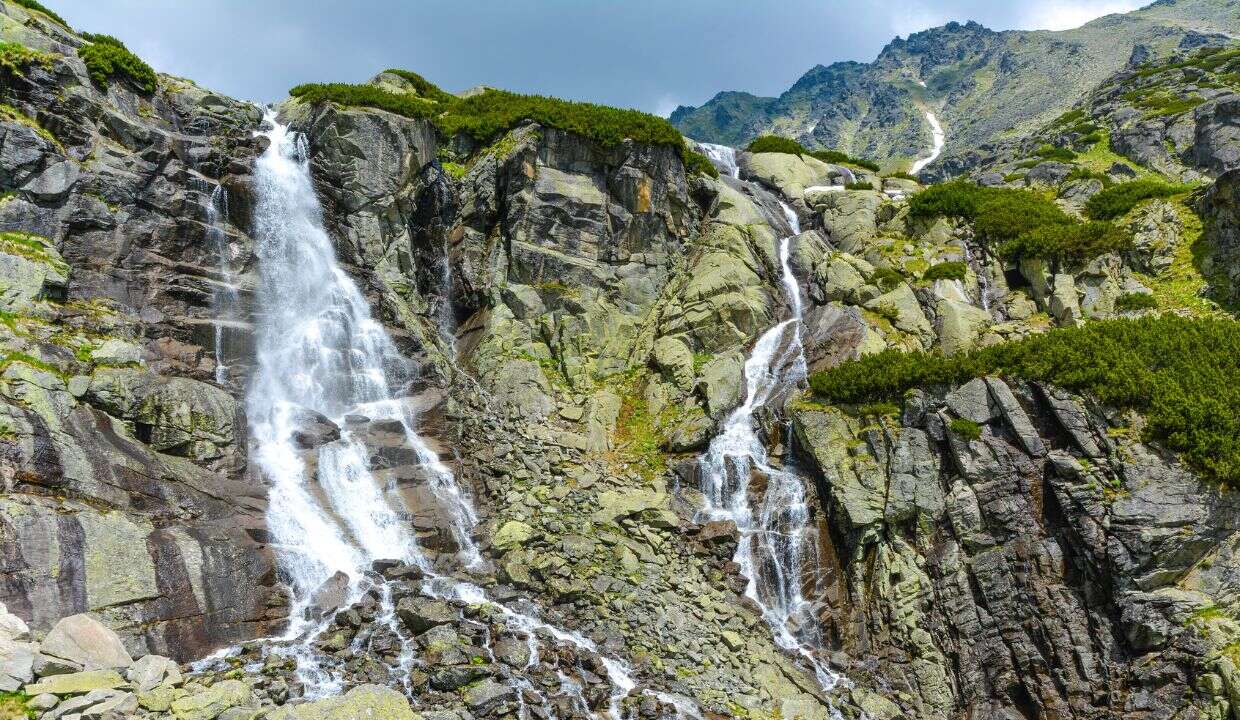 vodopád skok vysoké tatry slovensko