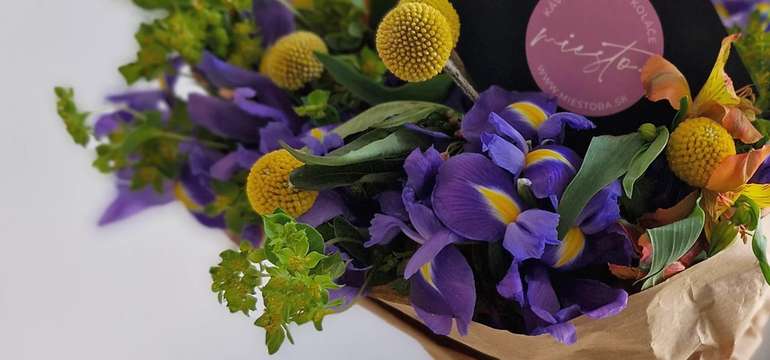 Aranžovanie a viazanie s profesionálnou floristkou v Miesto - rozkvitnutá pekáreň
