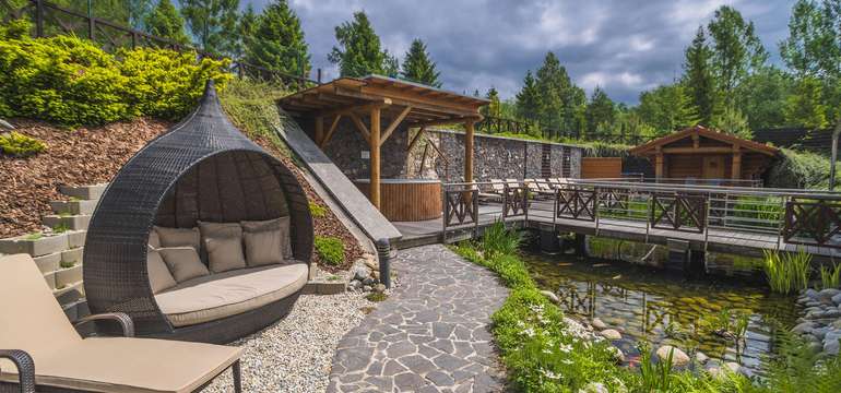 Vonkajšie wellness v Kontakt Wellness Hoteli ****