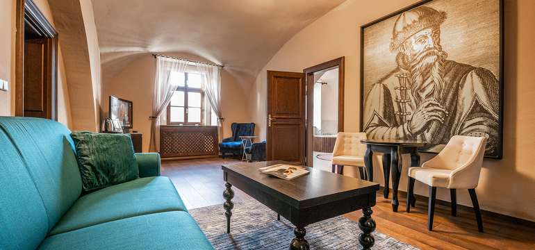 Apartmán Theodore Roosevel v tkaštieli Château Appony****