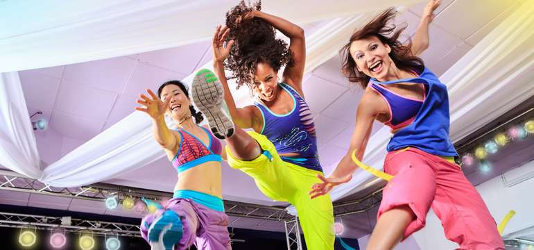 Zumba v Sunflowerstudiu