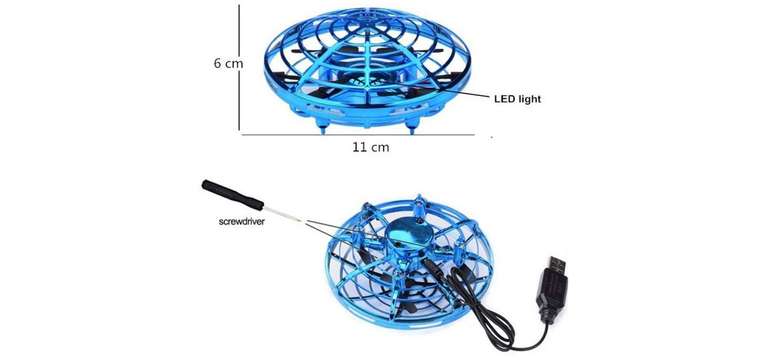 UFO RC dron s ručným ovládaním