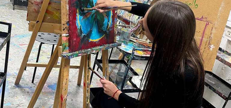 Zážitkové maľovanie v Art Ateliéri A