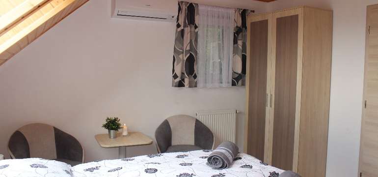 Vybírat můžete mezi třemi apartmány