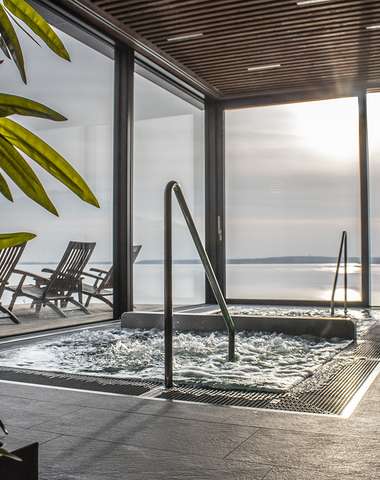 Dokonalé výhľady z wellness centra