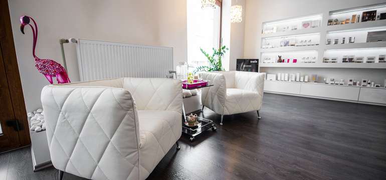 Interiér salónu Babor Beauty Spa.