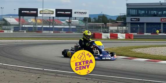 EXTRA CENA: Jazda na Rotax 125 Senior Max - najvýkonnejšia motokára dostupná na prenájom/Žilina, Svidník, Česko