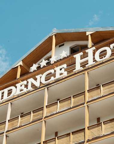 RESIDENCE HOTEL & CLUB **** je známy svojimi jedinečnými službami pre rozmanité typy hostí