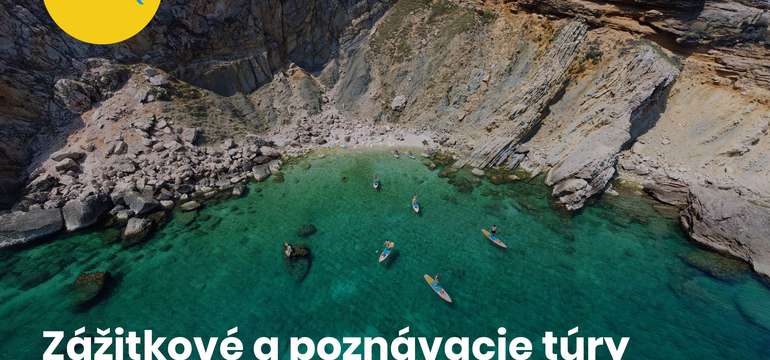 Dobrodružstvo na paddleboarde v slnečnom Chorvátsku