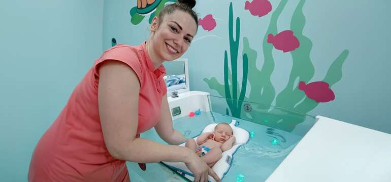Baby Spa Program - cvičenie a wellness zážitok pre bábätka