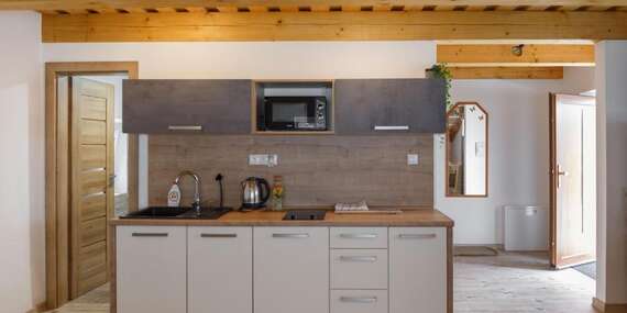 Štýlové ubytovanie v rodinnej Ville Alexandra až pre 5 hostí v srdci Bešenovej/Bešeňová