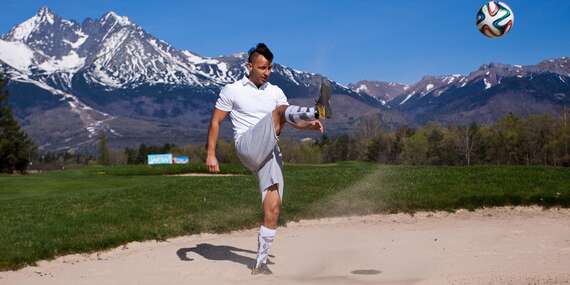 FootGolf na ihrisku Black Stork vo Vysokých Tatrách/Vysoké Tatry - Veľká Lomnica