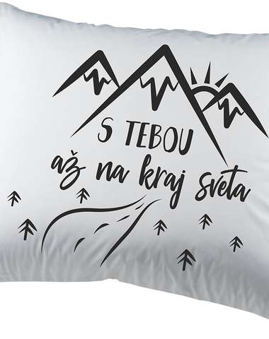 Vankúš zo špaldových šupiek - S TEBOU 