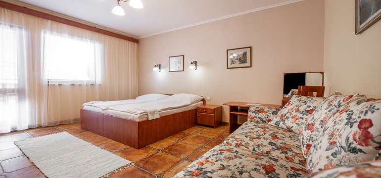 Apartmány (za doplatok) poskytnú veľkorysý priestor pre celú rodinu