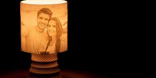 Lampa s vlastným motívom - rozžiarte svoje fotografie
