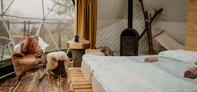 Glamping Liptov poskytuje všetko, čo pre komfortný pobyt v prírode potrebujete