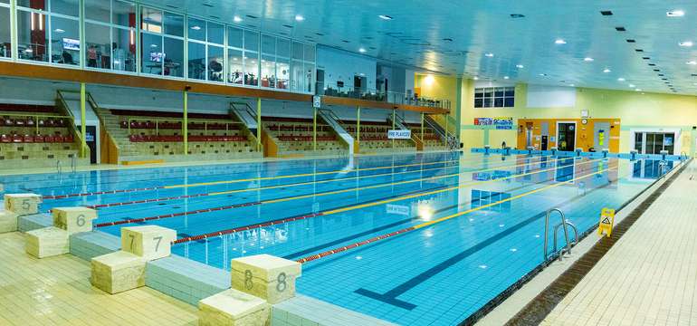 50 m plavecký bazén v AquaCity Poprad preverí vašu kondičku