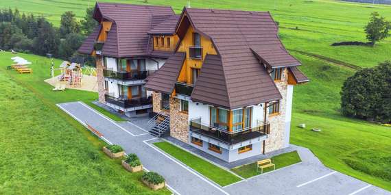 Apartmány Krasvill s výhľadom na Tatry v tichej lokalite Ždiaru/Ždiar