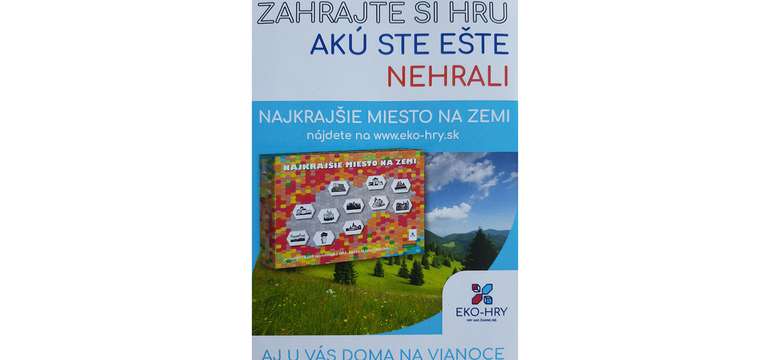 Spoločenská hra Najkrajšie miesto na Zemi