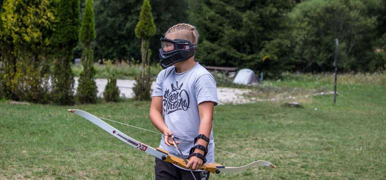 Lukostreľba + Zipline v Rajeckej Lesnej (30 km od Žiliny)