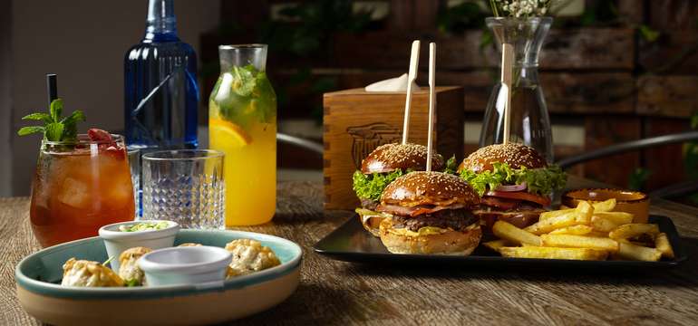 3x Mini burger menu - mäsové