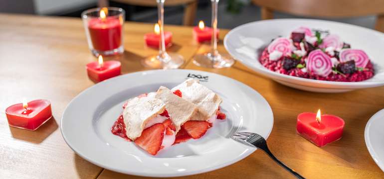 150 g Jahodový mousse