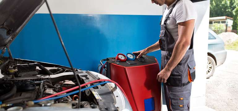SC Autoservis - Plnenie klimatizácie auta, čistenie a dezinfekcia