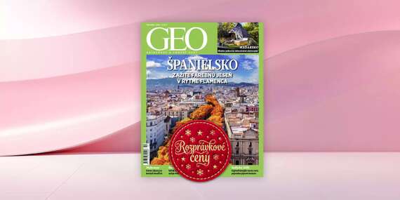 EXTRA CENY: Ročné predplatné mesačníka GEO/Slovensko