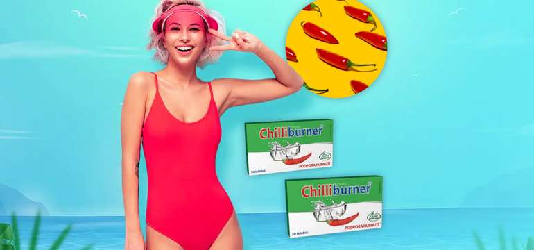 Chilliburner - prírodná podpora chudnutia (1 + 1 balenie ZDARMA)