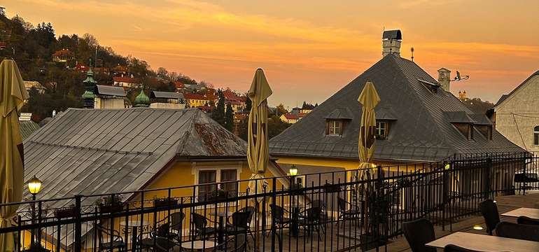 Hotel Glaus u v centre Banskej Štiavnice
