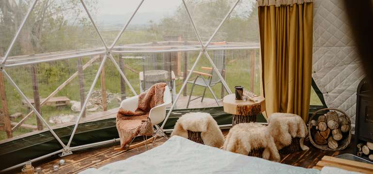 Glamping Liptov poskytuje všetko, čo pre komfortný pobyt v prírode potrebujete