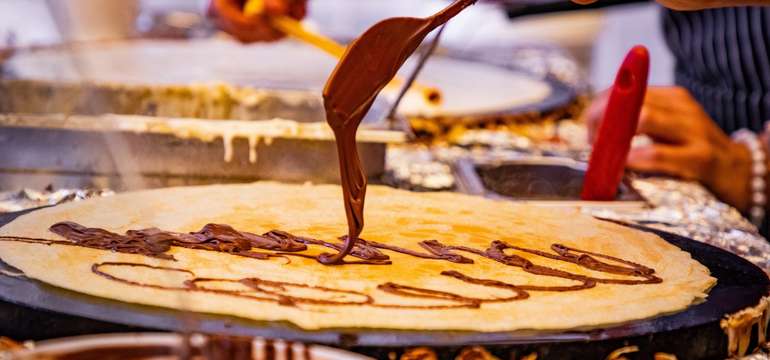 Francúzske palacinky v aquaparku