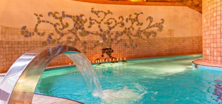 Kompletně vybavená wellness zóna