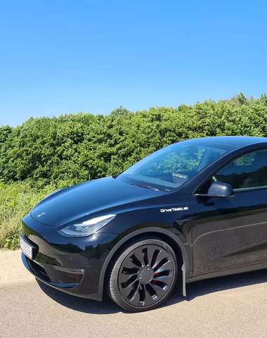 Jazda na Tesla Model Y