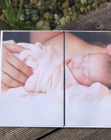 Fotokniha má rovný prechod strán (EVERFLAT)