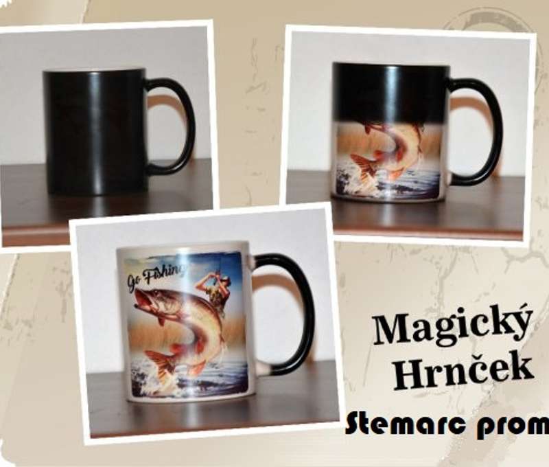 Magický keramický hrnček 330 ml (výška 95 mm, priemer 82 mm)